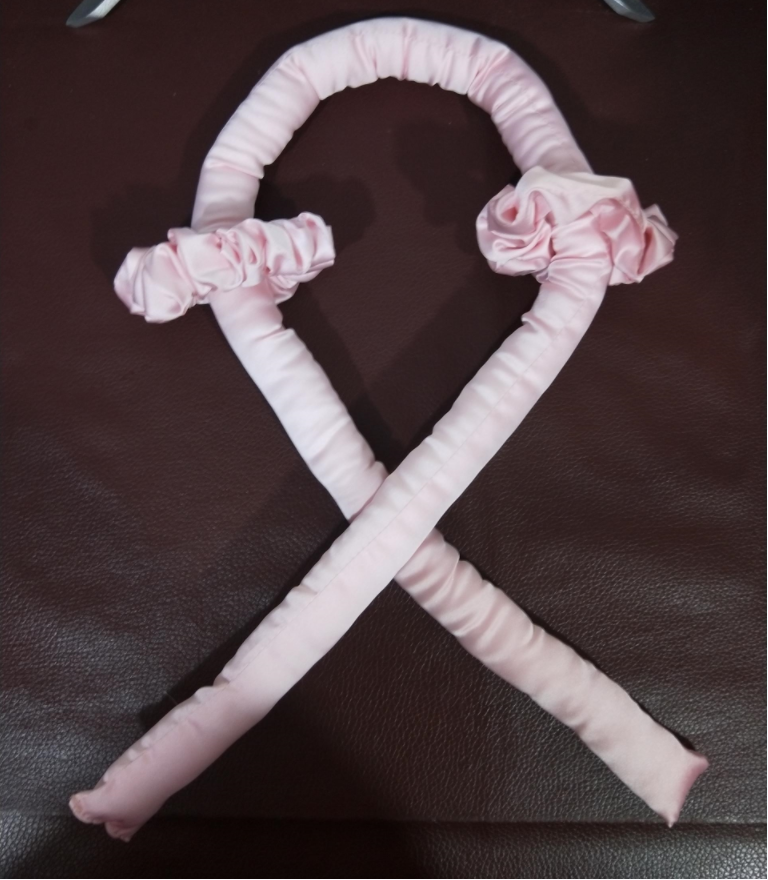Heatless Hair Curlers, No Heat Silk Curling Rod Headband With Hair Rollers And Clips, Curls Ribbon For Long Hair
