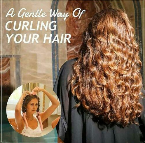 Foam Sponge Curling Wand Headband Hair Ring Curling Iron
