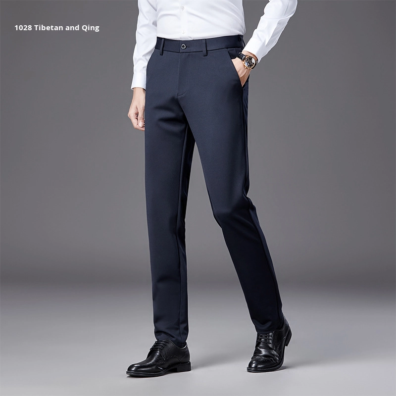 Slim Fit Chino Pants - Navy