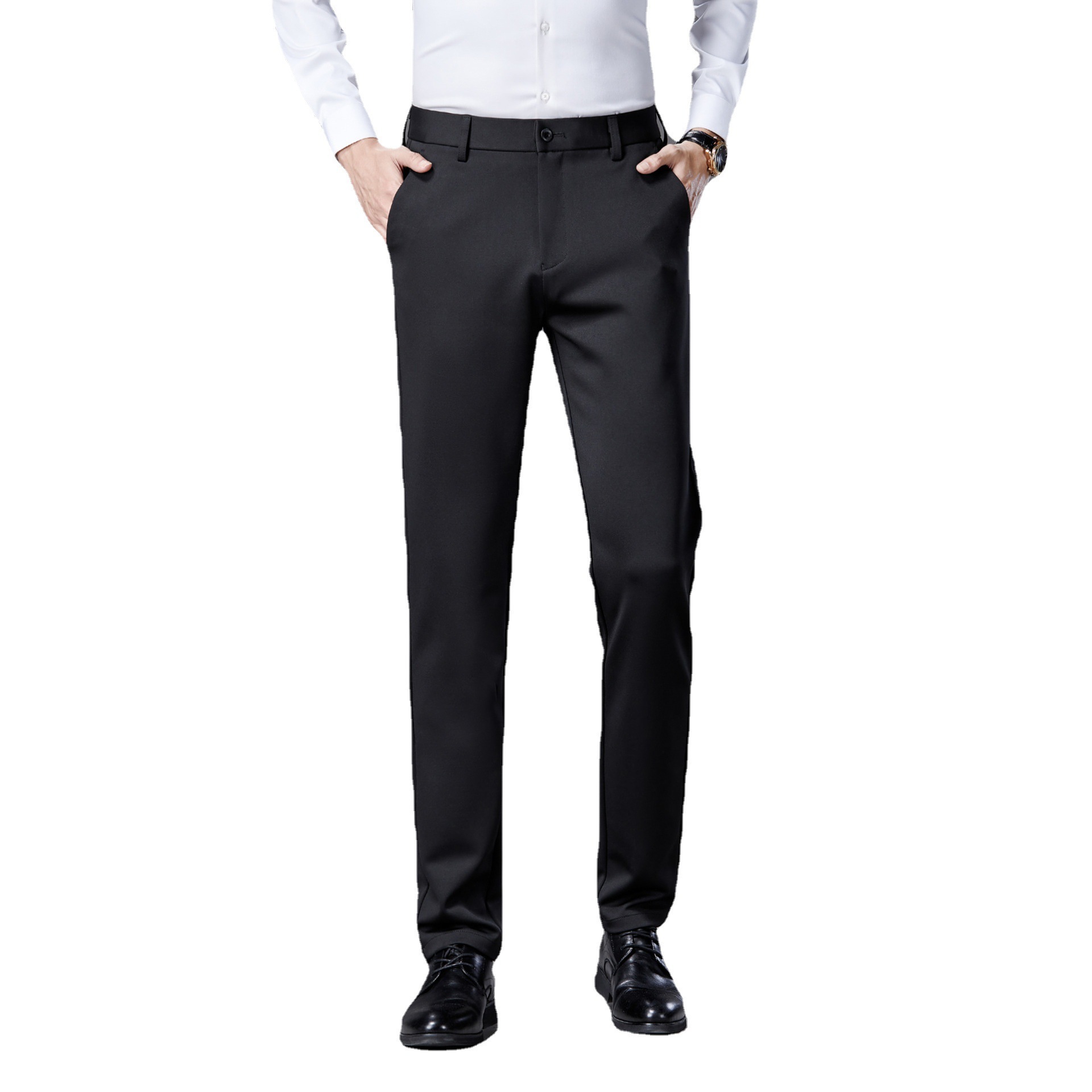 Slim Fit Chino Pants - Navy