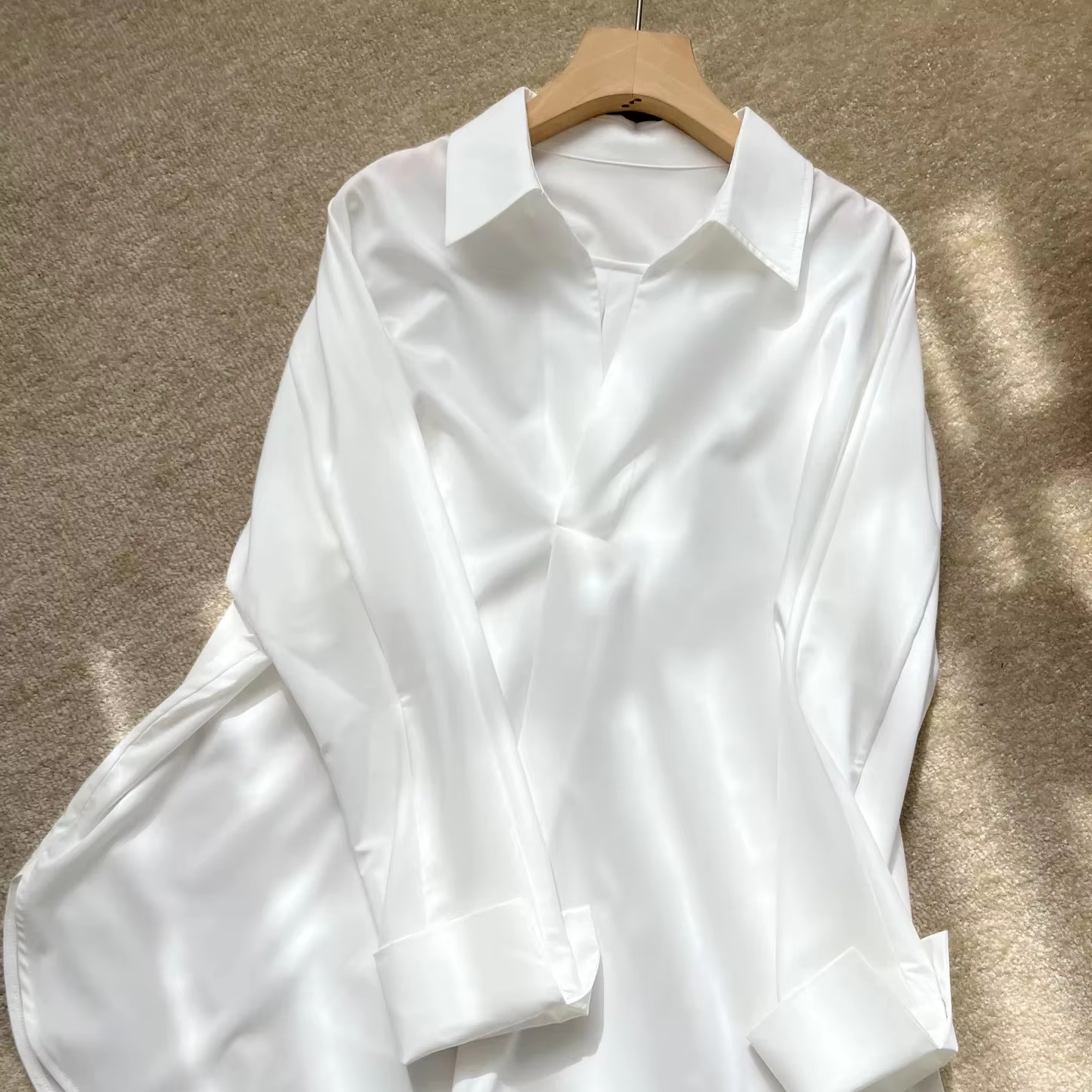 Relaxed Linen Blend Shirt