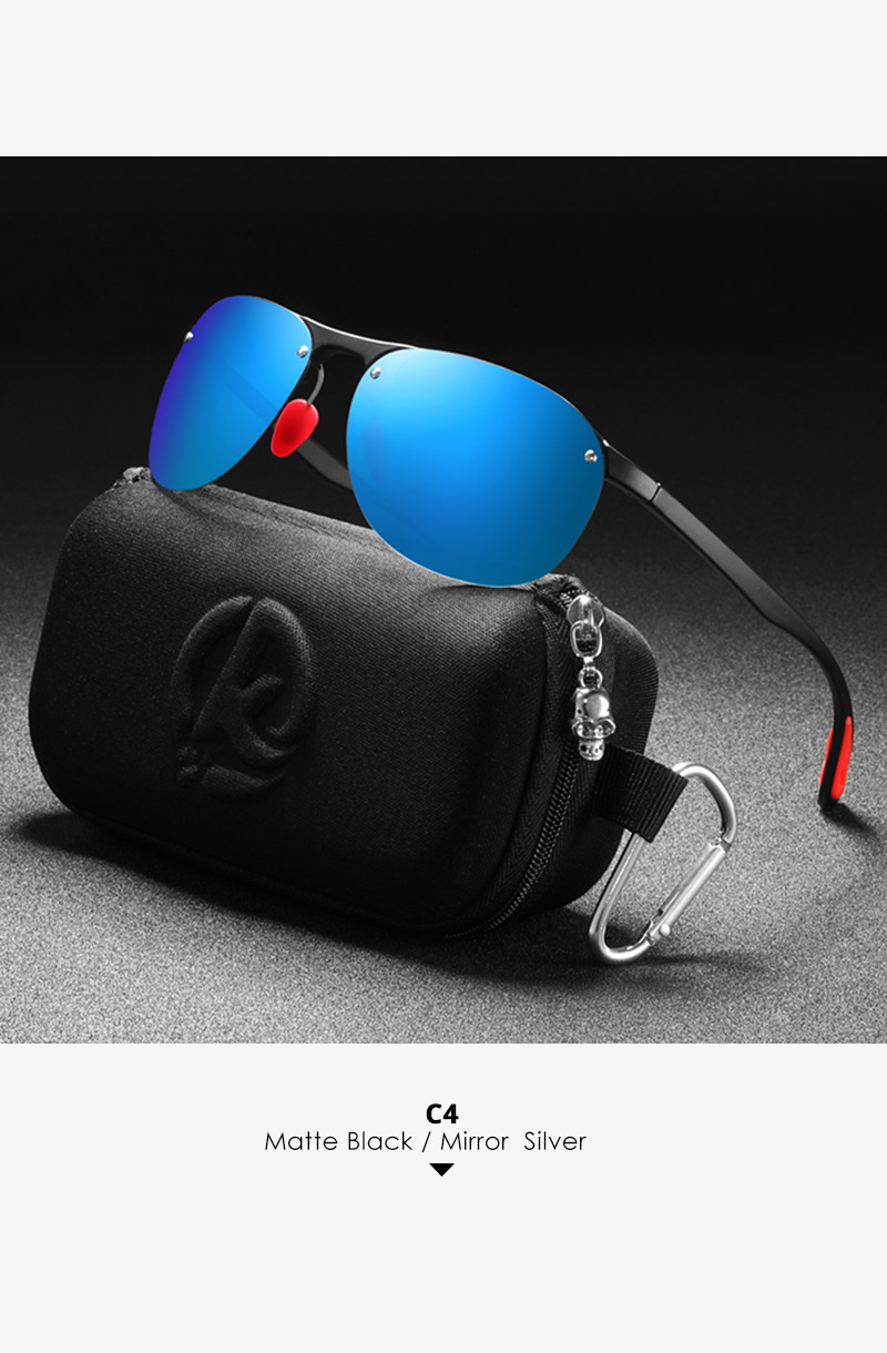 Polarized Sunglasses TR90 Outdoor Frameless